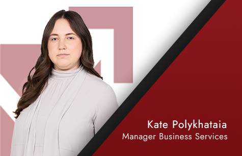 Kate Polykhataia - Manager Business Services